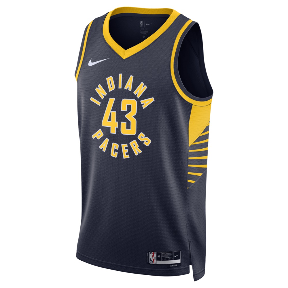 Pascal Siakam Indiana Pacers Unisex Swingman Jersey - Icon Edition - Navy-Pro Kit Vault | Brand New 26/27 Sports Jerseys
